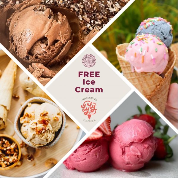 15 July – 15 August 2023 FREE SCOOP OF ICE CREAM