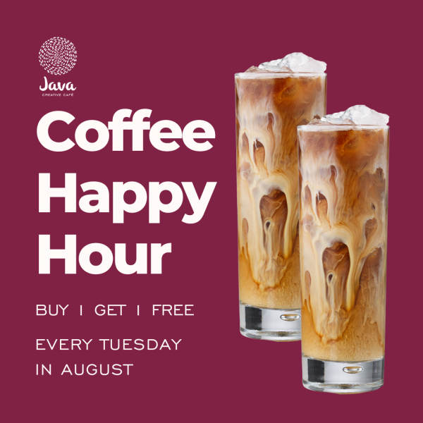 TUESDAYS IN AUGUST 2023 FREE COFFEE